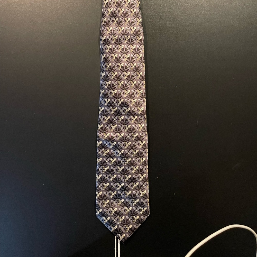 Ermenegildo Zegna Black/Gray Tie